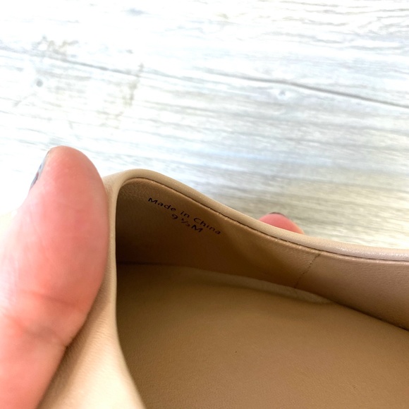 DIANE VON FURSTENBERG Pointed Toe Nude Heels 9.5 - Picture 6 of 8